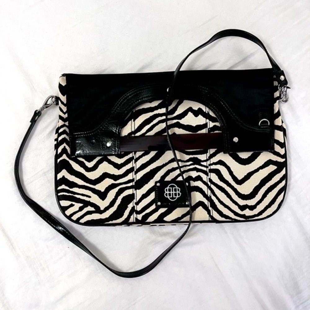 Dana Buchman animal print convertible crossbody bag